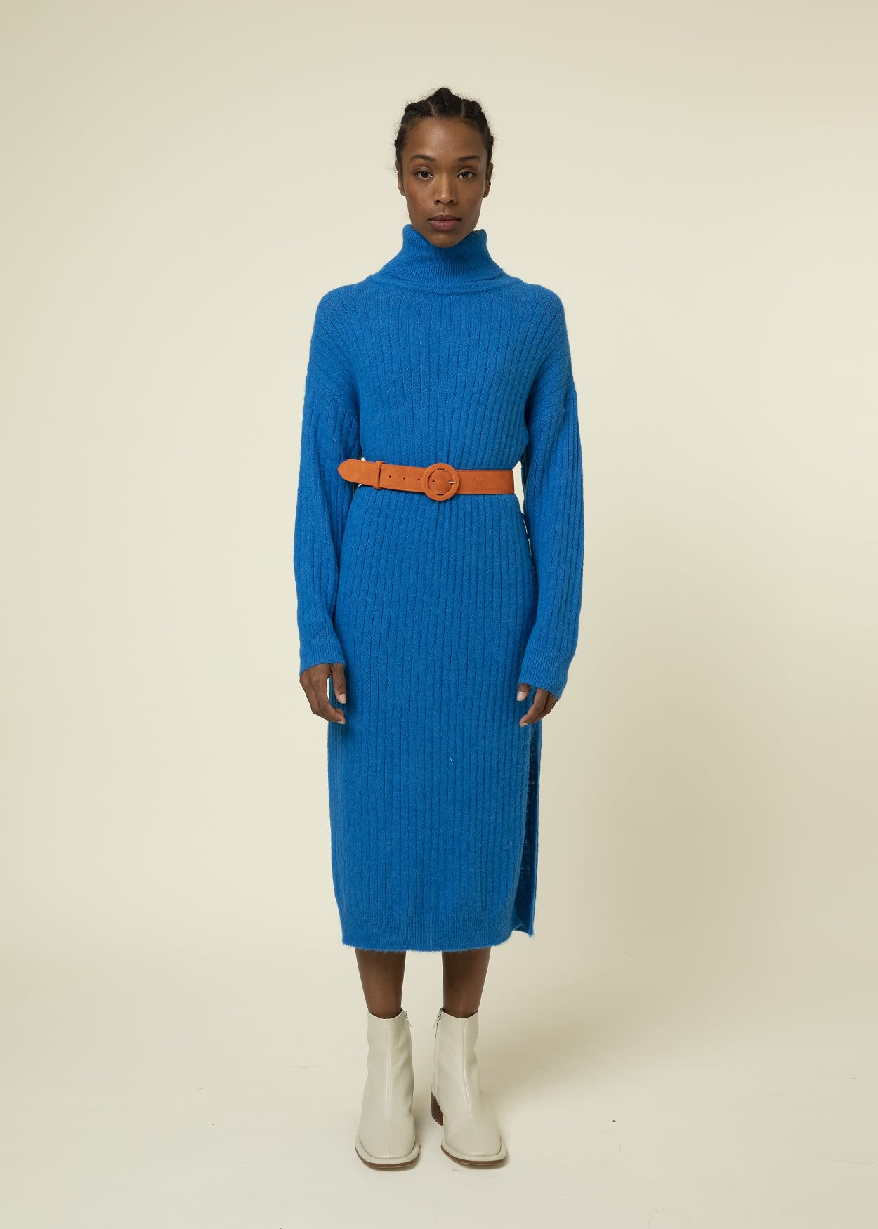 Karell Knit Dress Azzure Blue