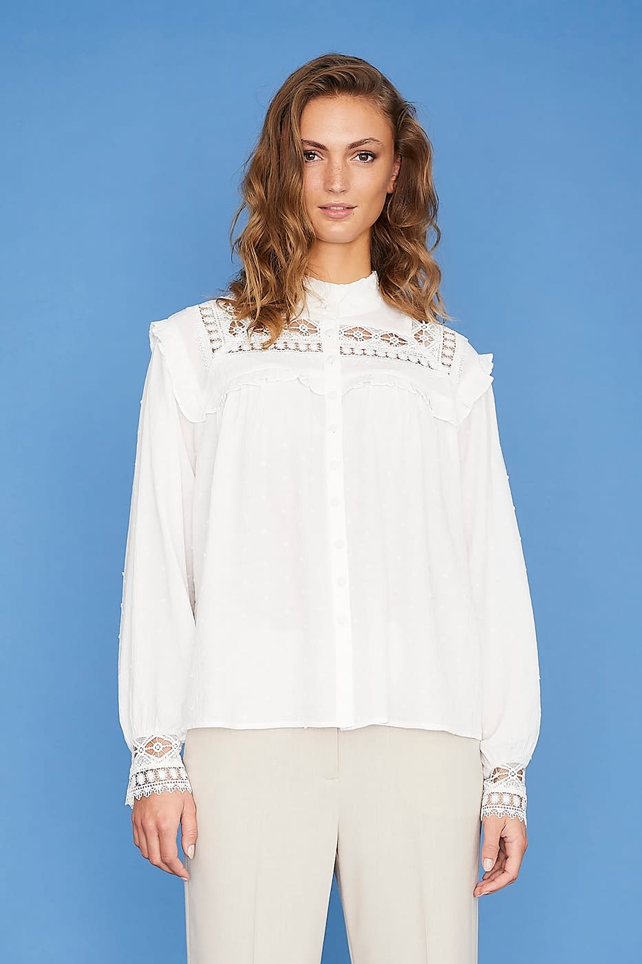 Zena Shirt White