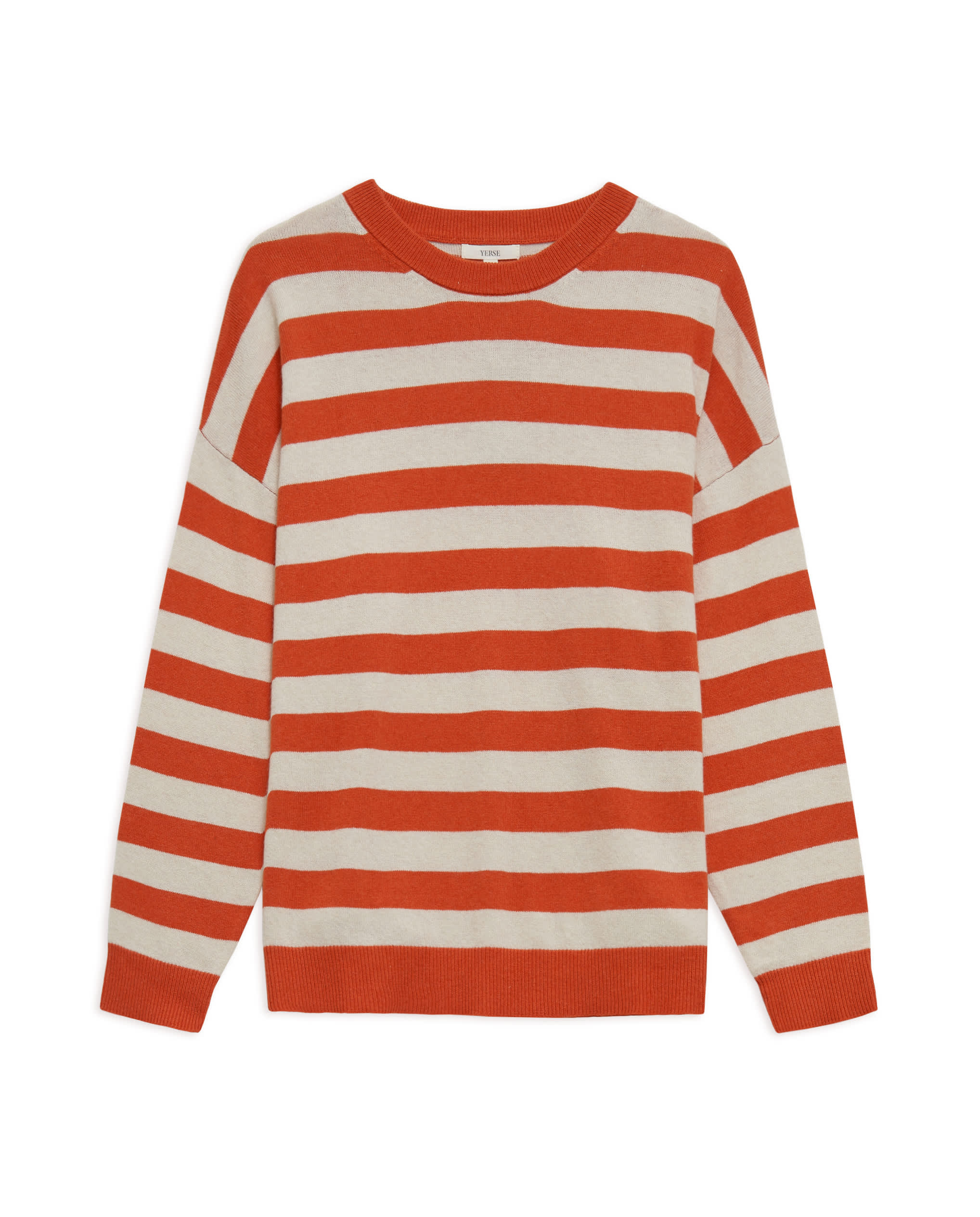 Yanis Stripe Knit Orange