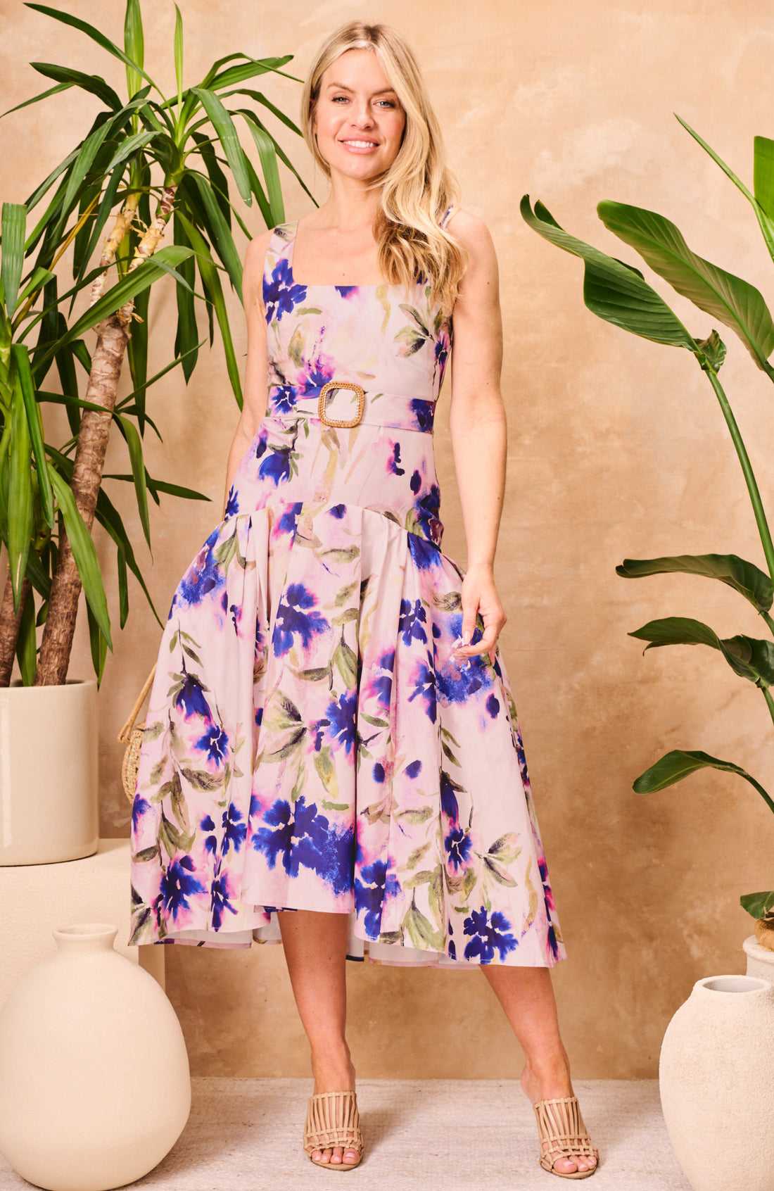 Lavinia Drop Hem Dress - Image 4