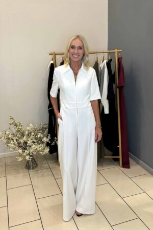 Valery Jumpsuit Ivory