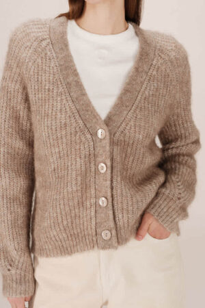 Saluda Cardigan Greige