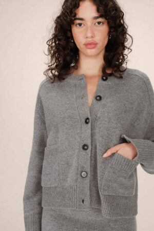 Sanson Cardigan Grey