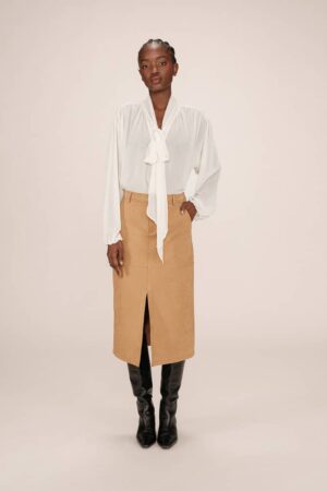 Sorry Midi Skirt Ochre
