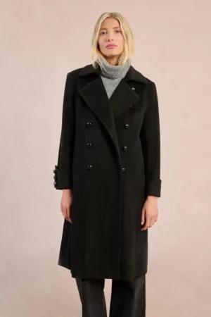 Joanna Coat Black