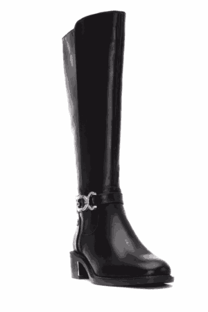Xiomara Knee Boot Black