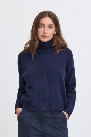 Dasila Poloneck Navy Jumper