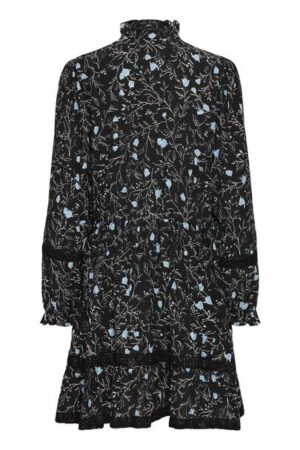 Kalulla Floral Dress Black
