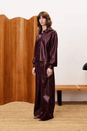 Simone Bordeaux Shirt