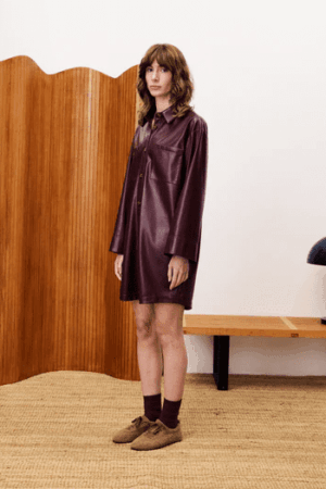 Ernaux Bordeaux dress