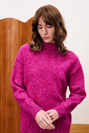 Perrein Fuchsia Sweater
