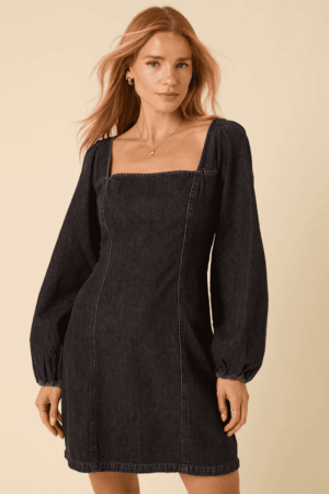 Porth Denim Mini Dress