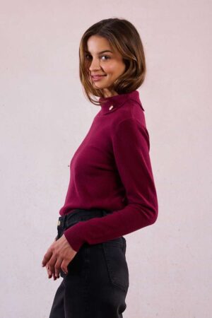 Isabel Knit Burgundy