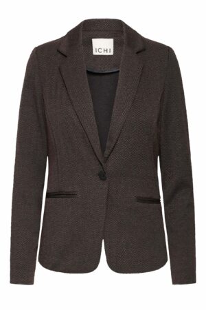 Kate Blazer Brown Herringbone