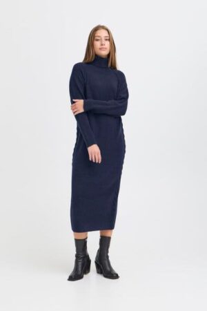 Dasila Knitted Dress Navy