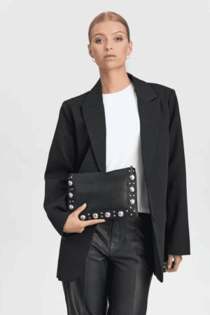 Sachiko Clutch Bag Black