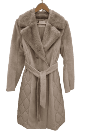Jole Faux Fur Mix Coat