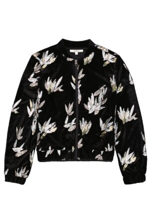 Amelia Velvet Bomber