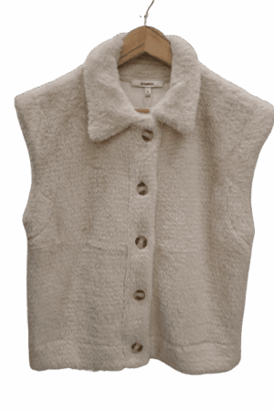 Saskia Gilet Cream