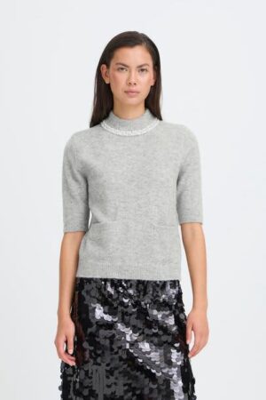 Macon Pocket Knit Grey