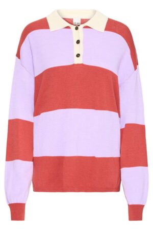 Boston Collar Stripe Jumper