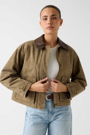 Manon Cropped Field Jacket