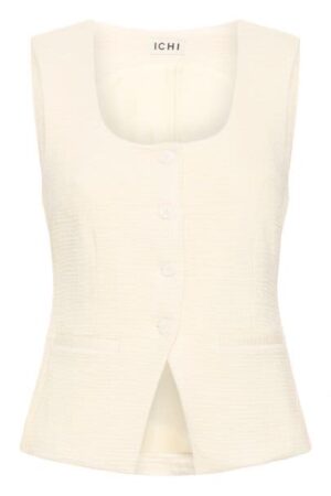 Lumina Waistcoat Cream