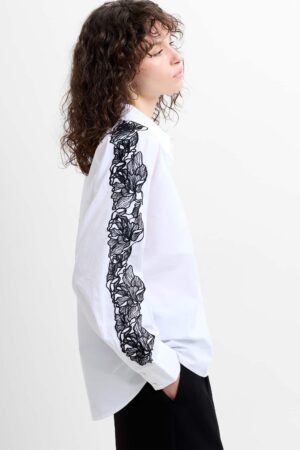 Cambria Shirt Embroidery Sleeve