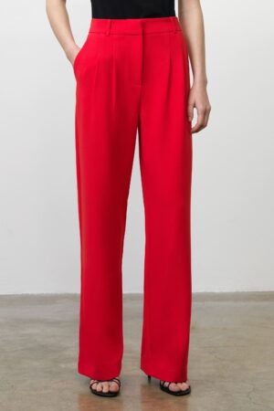 Carlie Red Trousers