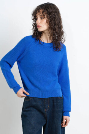 Mozart Long Sleeve Azure Blue