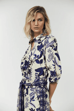 Bono Floral Shirt Purple