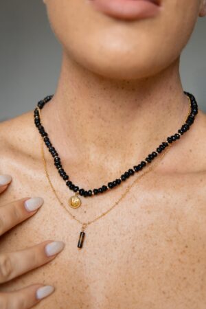 Luna Necklace Black