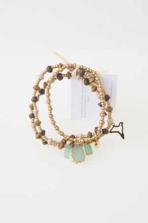 Triple Sinza Bracelet Jade