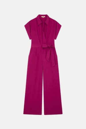 Tessa Magenta Jumpsuit
