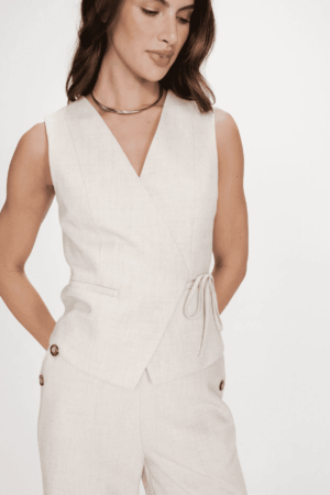 Vilmont Waistcoat Beige