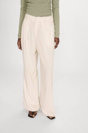Very Pinstripe Trousers Vanilla