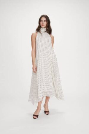 Valoria Polka Dot Dress