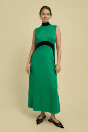 Cindy Midi Dress Green