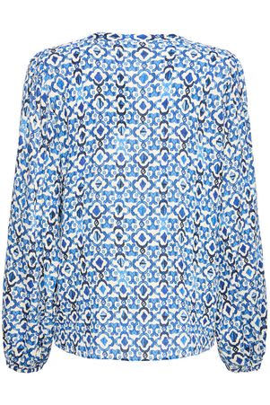 Marrakech Printed Shirt Blue