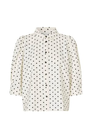 Bono Dot Shirt Ivory