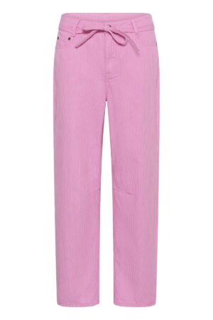 Ayna Stripe Pants Pink