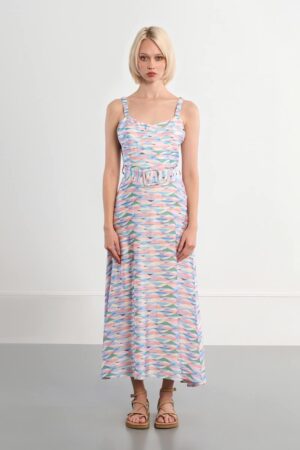 Emma  Pastel Bustier Dress